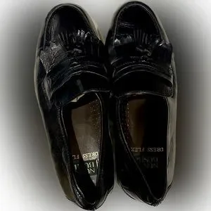 NUNN BUSH BLACK LEATHER TASSEL LOAFER SLIP-ON DRESS CASUAL CHURCH DANCE  SZ:7.5M Nunn Bush | Shoes | Nunn Bush Black Leather Tassel Loafer  main image 4